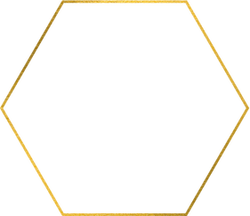 Gold Hexagon Border